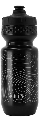 Garrafa Pullo Maps Preto 600ml - Preto