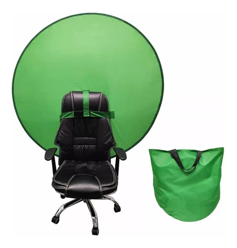 Imagen 1 de 9 de Chroma Key Fondo Verde Portatil - Facebook, Youtube, Twitch
