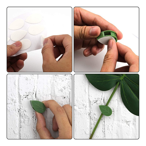 Abrazadera De Pared Autoadhesiva Para Plantas Trepadoras Inv