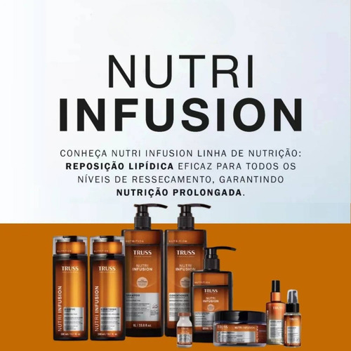 Kit Nutri Infusion Shampoo E Condicionador 1lt - Truss