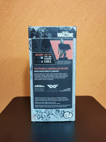 Ghost Call Of Duty Warzone Base Para Control/teléfono/etc