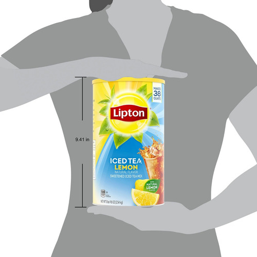 Lipton Iced Tea Americano Te Helado Limon 3 Botes 2.54kg C/u