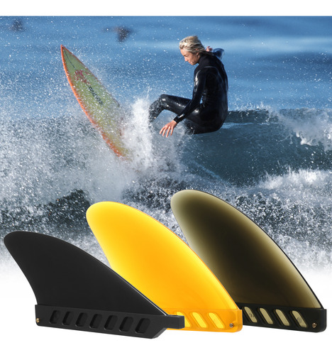 Aleta De Tabla De Surf De 4,6 Pulgadas/3 Pulgadas, Aleta Cen