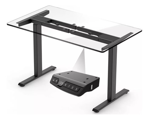 Escrivaninha gamer DewertOkin mesa conforto metal de 1500m x 70cm x 60cm preto