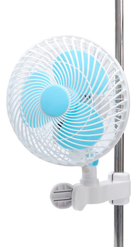 Ventilador Oscilante 180mm, Pinza Especial Para Indoor Unico