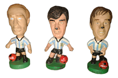 Muñecos Cabezones Mundial Francia 98. Precio X Unidad (Usado)