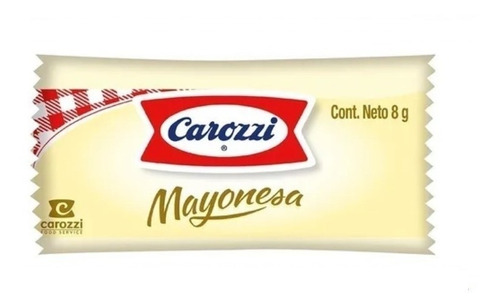 Caja Mayonesa Sachet Carozzi 500x8gr. Food Service
