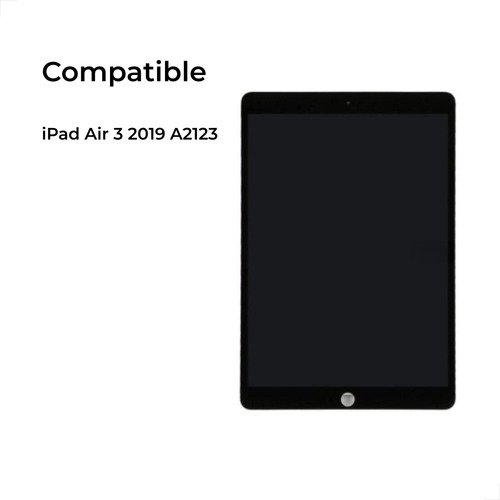 Pantalla táctil frontal iPad Air 3 A2123 A2152 A2153 A2154 Color negro