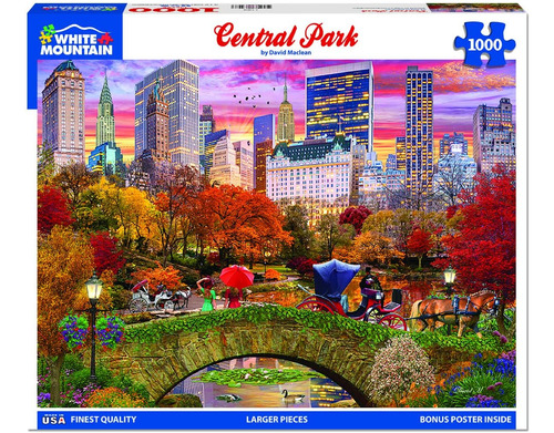 White Mountain Puzzles - Central Park De Nueva York - Rompec