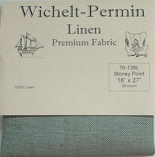 Wichelt Permin Tela Punto Cruz Lino Premium 18.0 In 27.1