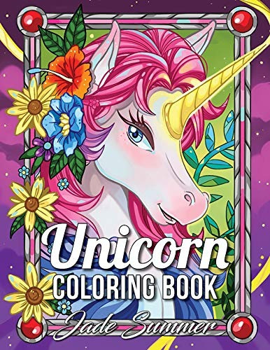 Unicorn Coloring Book An Adult Coloring Book With Magical An