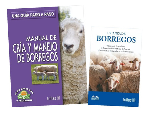 Pack Manual De Cría Y Crianza De Borregos Trillas