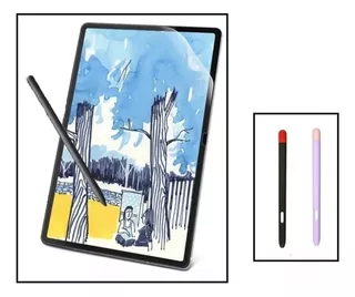 Mica Mate Papel Tab S8 Plus Ultra S7 Plus Funda Case S Pen