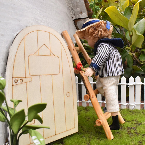 1:12 Muebles De Escalera De Jardín De Hadas Modelo De