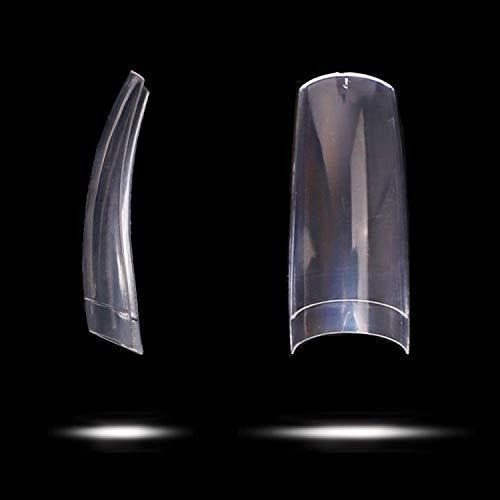 Dicas de unhas de acrílico transparente - Fran Nail Tip