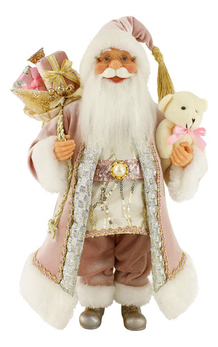 Windy Hill Collection Figura Decorativa De Pap Noel De 16 Pu