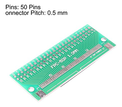 Pack Adaptador Pcb Ffc Fpc 50 Pines 0,5 Mm A Dip 2,0 Mm
