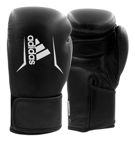 Luva De Boxe E Kickboxing adidas Speed 175 Black Couro