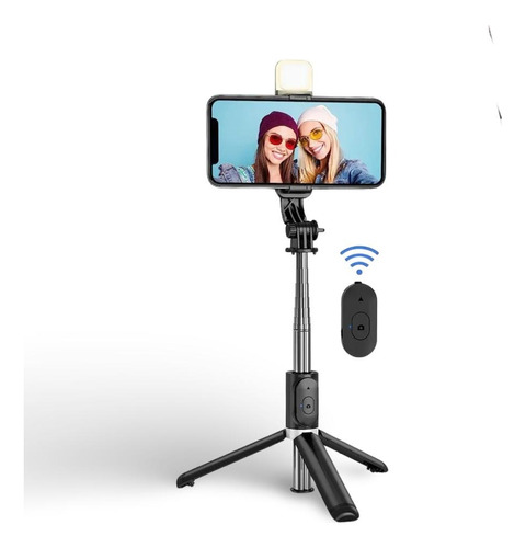 Trípode De Palo De Selfie Extensible Bluetooth