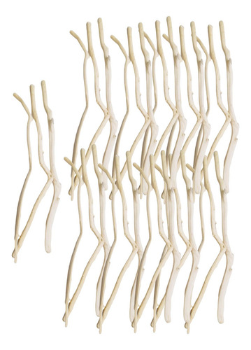 Juego De Palos De Madera Rústica 250g 20 Centímetros