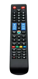 Kit 5 Controle Compatível Samsung Smart Tv Led 3d Futebol