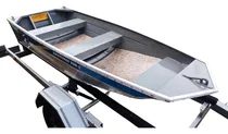Comprar Barco Canoa De Alumínio Amazonas Semi Chata 280l Mogi Mirim 
