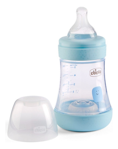 Mamadera Chicco Perfect 5 Anticólicos 150 ml Cor Celeste