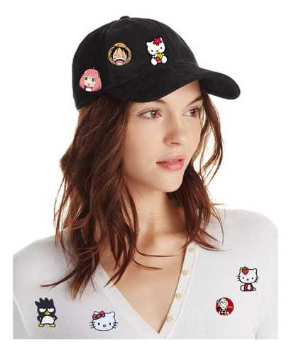 Goku Pikachu Pepa Piolín 30 Stickers Parches Lavables #70
