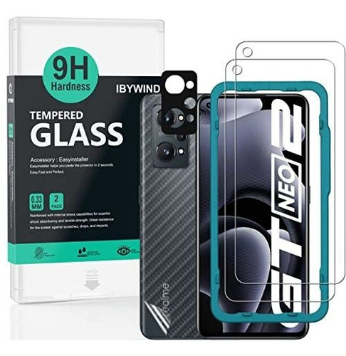 2 Vidrios Templados Para Realme Gt Neo 3t/gt Neo 2/gt 2(5g)