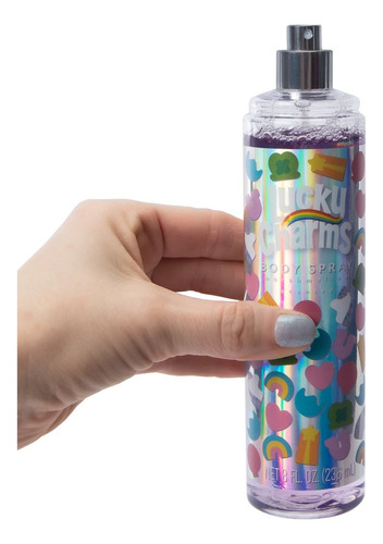 Body Mist Lucky Charms Esencia Dulce Y Frutal 236 Ml Aroma Malvavisco