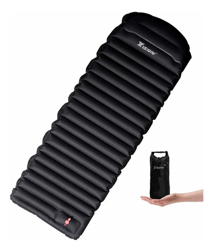 Sxhw Colchoneta De Dormir Para Acampar Con Almohada Col...