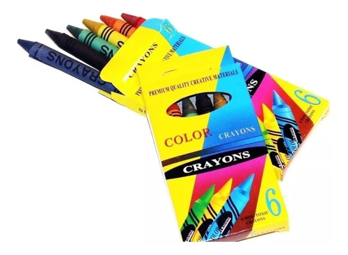 15 Cajas Crayolas Económicas Fiesta Piñatero 90 Pz  