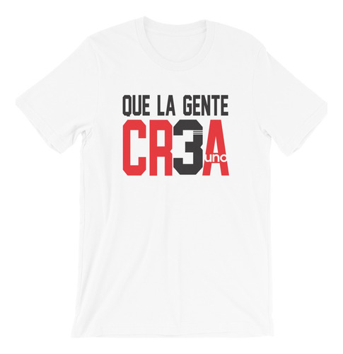 Remera Algodon River Plate Que La Gente Cr3a