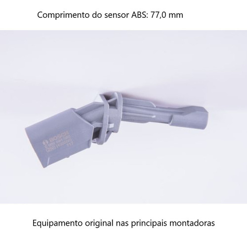Imagem 2 de 4 de Sensor Abs Vw Passat Variant 2.0 Tsi Traseiro Direito