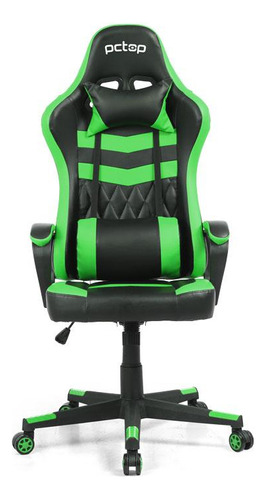 Cadeira Gamer Pctop Elite 1010 Verde