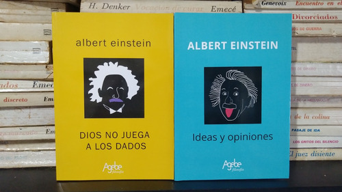 Einstein X2 Dios No Juega A Los Dados + Ideas Y Opin - Agebe