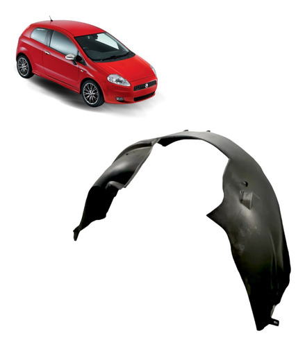 Guardaplast Pasarrueda Delantero Fiat Punto 2007/2012 