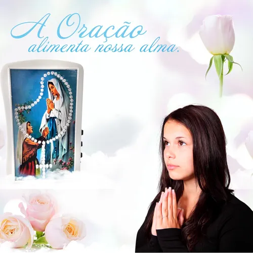Terço Com Imagem Ilustrada Rosário