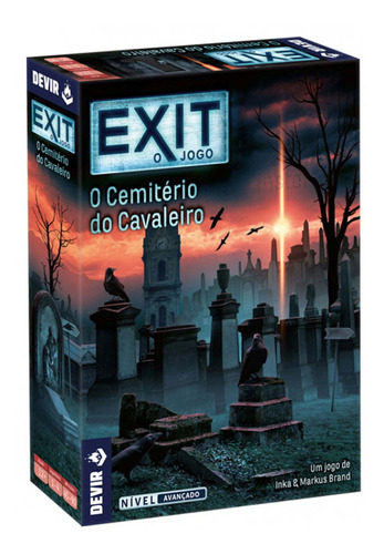 Exit: O Cemitério Do Cavaleiro  - Jogo De Tabuleiro Devir