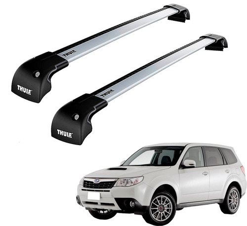 Rack De Teto Subaru Forester 2009 A 2012 Thule Wingbar Edge