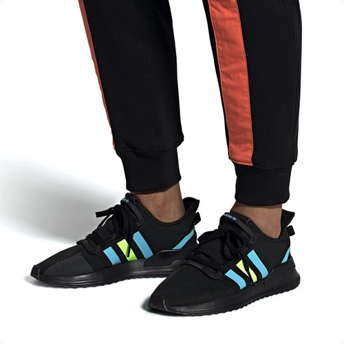 Zapatillas adidas U-path Run Hombre Casual Moda Negra