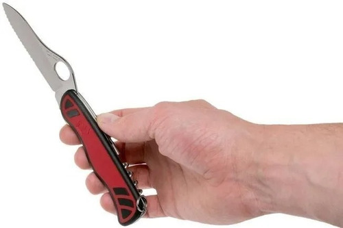 Navaja Victorinox Alpineer Mw Grip Rojo/negro # 0.8321.mwc