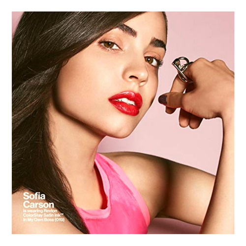 Revlon Labial Líquido Colorstay Satin Ink Wild Ride