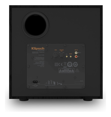 Klipsch Reference R-101sw Subwoofer De Disparo Frontal De 10
