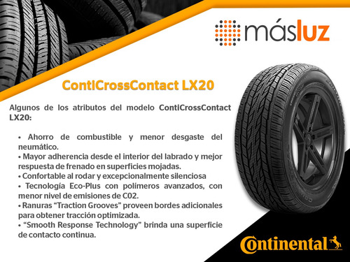 Llantas (4) Conti Conticrosscontact Lx20 255/55r20 107 H
