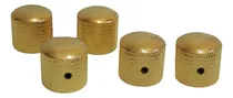 Comprar 5 Knobs Perillas Doradas Guitarra Bajo (jackson Ibanez Cort)