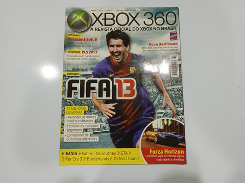Revista Xbox 360 Nº73 Detonado Resident Evil 6 (Usado)