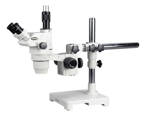 Amscope Zm-3t3 professional Trinocular Zoom Microscopio Es.