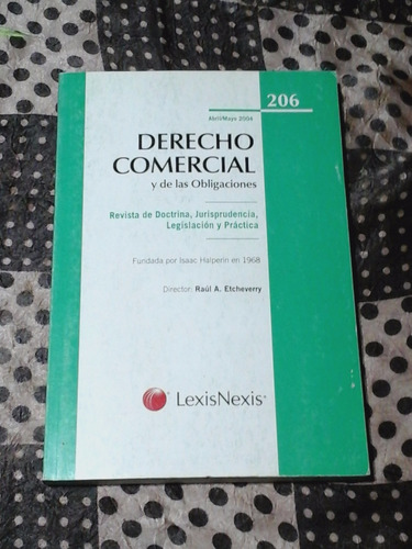 Revista Derecho Comercial Y De Las Obligaciones 206 - Z Vlop