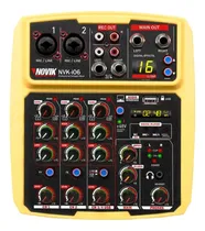 Comprar Novik Neo Nvk-i06 Consola Mixer 6 Canales Interface Usb